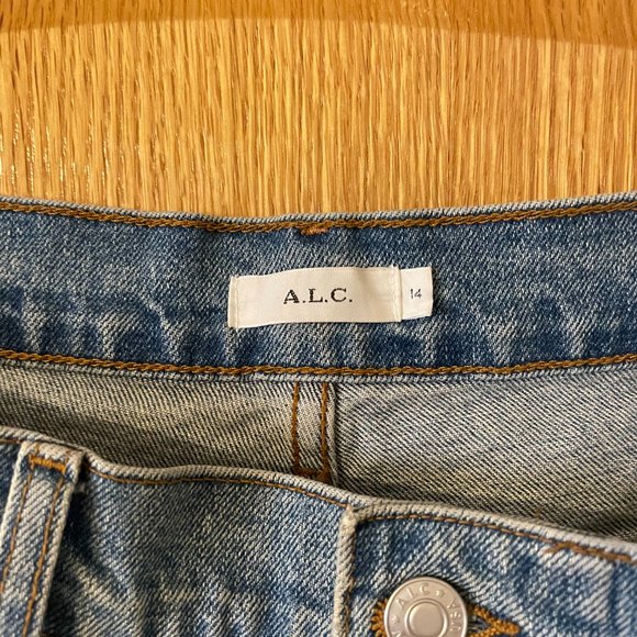 A.L.C. Premium Wide leg Edwin Relaxed Fit Jean, Size 14 - Picture 7 of 8